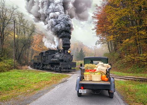 transpress nz: Shay No. 5 of the Cass Scenic Railroad