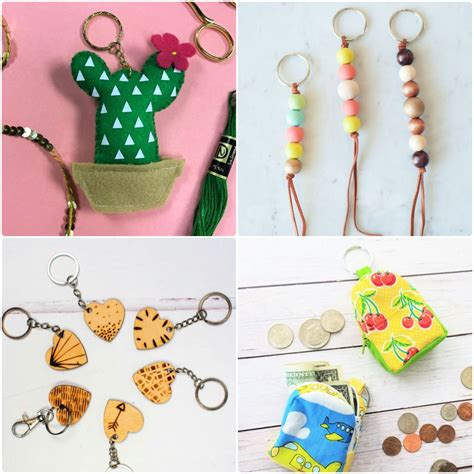 25 Homemade DIY Keychain Ideas: How To Make Keychains