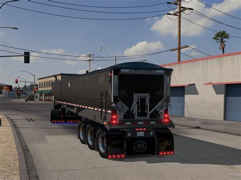 MAC SIMIZER DUMP TRAILER FIXED [1.38.X] - ATS mods | American truck simulator mods