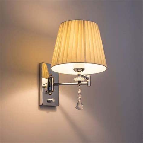 HGhomeart Swing Arm Wall Lamp E27 Modern Sconce Wall Lights Luminaria Bedside Reading Lamp ...