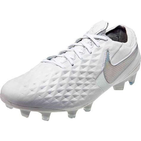 Nike Tiempo Legend Elite FG White Platinum AT5293-100 US ...