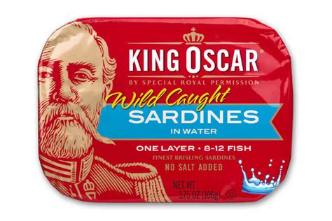 BRISLING SARDINES IN PURE SPRING WATER | KING OSCAR