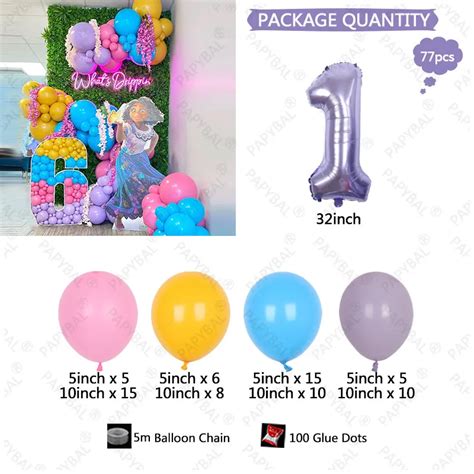 Balloon Kit, Encanto balloons, Encanto decor, Baby shower, Balloon ...