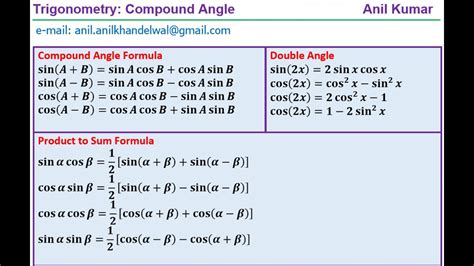 Double Angle Formula (Sine, Cosine, And Tangent) Owlcation, 54% OFF