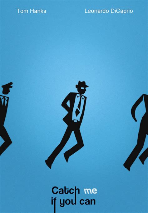 catch me if you can | Movie posters minimalist, Alternative movie ...