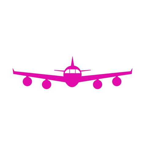 Airplane illustrated on a white background 8270289 Vector Art at Vecteezy