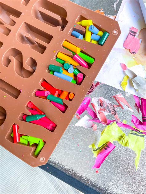 How To Melt Crayons In The Oven - Kid Activities with Alexa