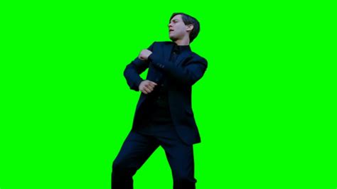 1st EPIC EMO PETER PARKER DANCE GREEN SCREEN by Aldo Jones USE IT FOR ...