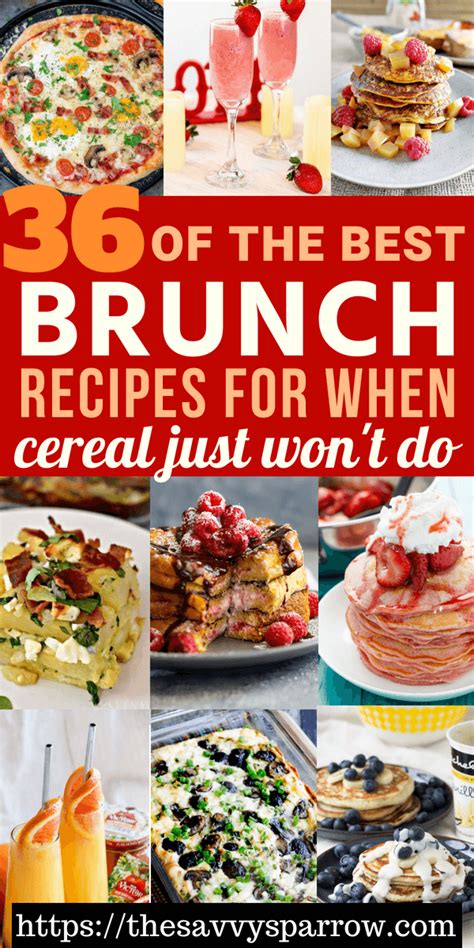 best brunch recipes - The Savvy Sparrow