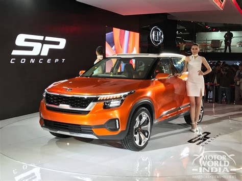 Kia Motors showcases SP Concept SUV at its debut Auto Expo