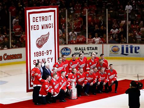 Detroit Historical Museum Honors 1997 Championship Red Wings