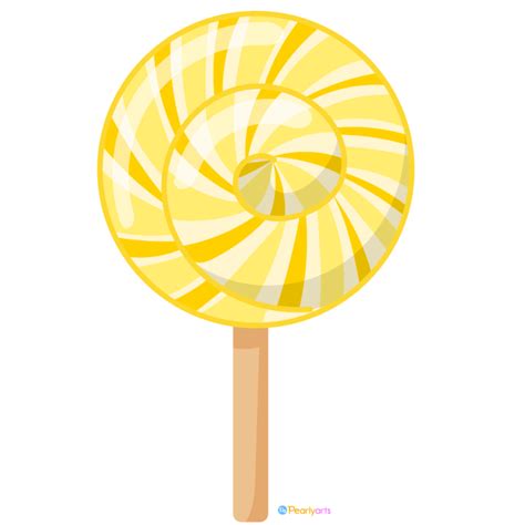 FREE Yellow Candy Clipart (Royalty-free) | Pearly Arts