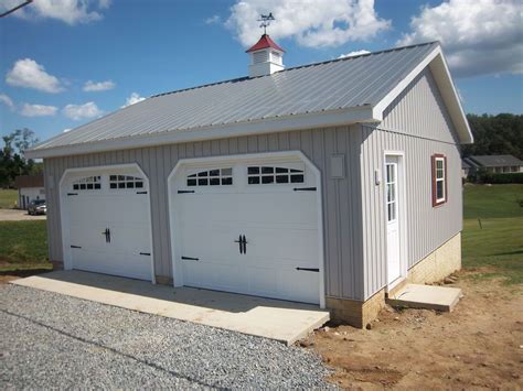 Double Wide Amish Garage Prefab Garages, Amish Barns, Pole Barn Garage ...