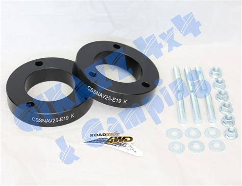 Roadsafe 4wd 25mm Front Coil Strut Spacers for Nissan Navara D40 & D23