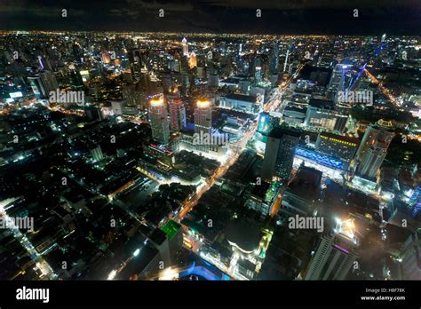 Bangkok skyline at night, Bangkok, Thailand Stock Photo - Alamy