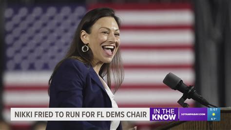 Nikki Fried running for Florida Democratic Party chair | wtsp.com