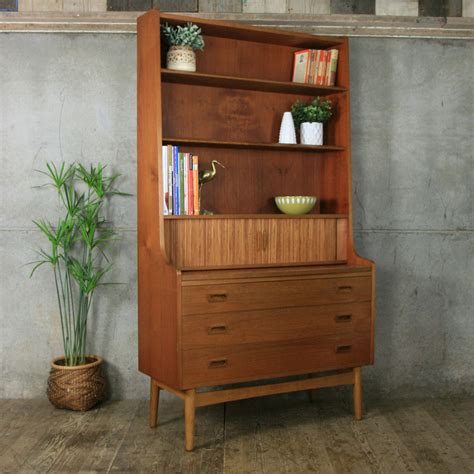 Børge Mogensen Mid Century Danish Bureau Bookcase – Mustard Vintage