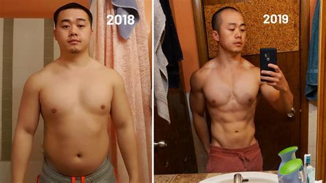 INCREDIBLE 1 YEAR BODY TRANSFORMATION !!! - YouTube