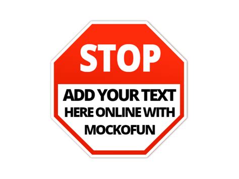 (FREE) Stop Sign - MockoFUN