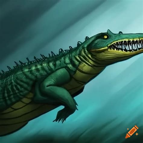 Alligator on Craiyon