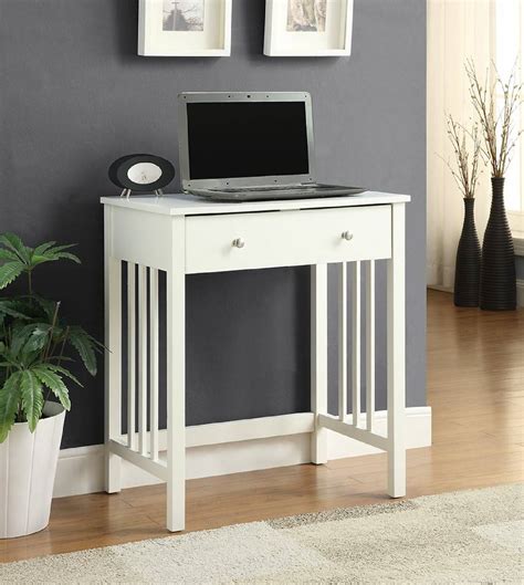 Mission Desk in White Finish - Convenience Concepts 090102W