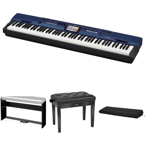 Casio PX-560 Privia 88-Key Digital Piano with Stand, Bench