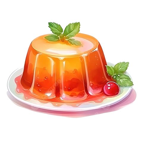 Watercolor Jelly Pudding, Watercolor, Clip Art, Melon PNG Transparent Image and Clipart for Free ...