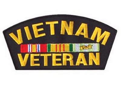 Vietnam Veteran Logo Patch 6 Inch Arched: Army Navy Shop