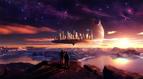 #4595321 artwork, planet, science fiction, digital art, futuristic ...