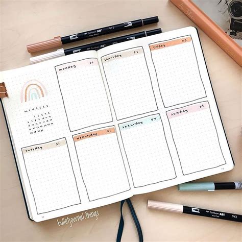 21 Creative Weekly Planner Ideas to Keep You Organized - Beautiful Dawn ...