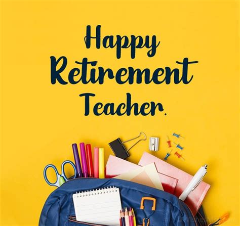 Retirement wishes for teachers | Early Retirement