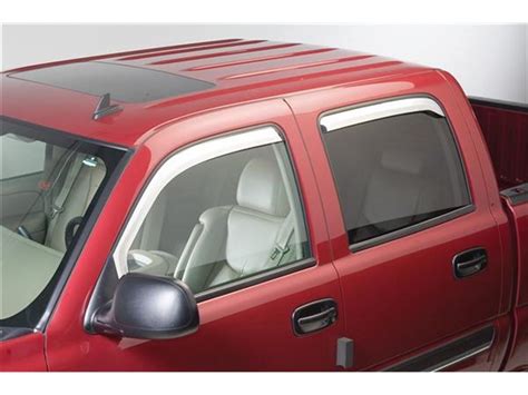 Putco Element Chrome Window Visors - SharpTruck.com