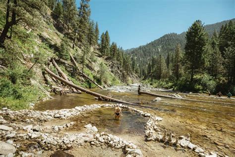 How To Reach Rocky Canyon Hot Springs Near McCall, Idaho - The Mandagies