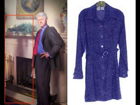 Monica Lewinsky Blue Dress