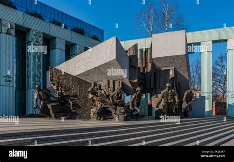 Warsaw Uprising Monument Stock Photo - Alamy