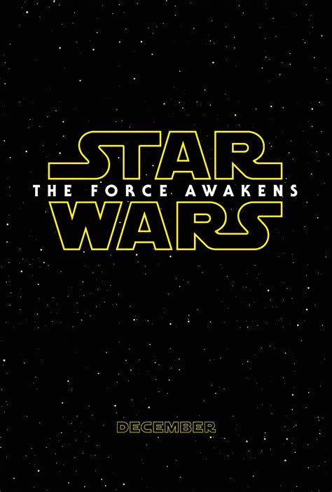 Star Wars 7 Poster Revealed | Collider