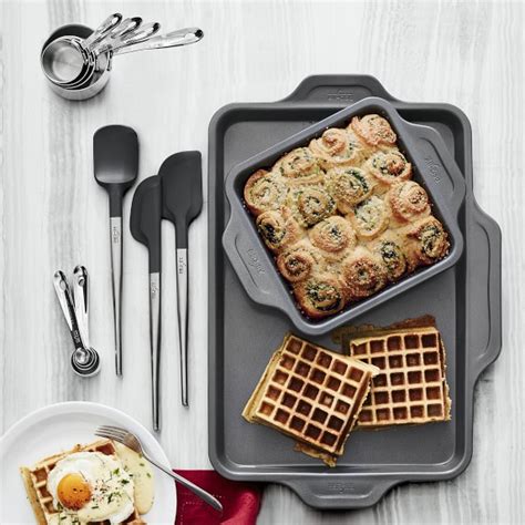 All-Clad Stainless-Steel Measuring Cups & Spoons | Williams Sonoma