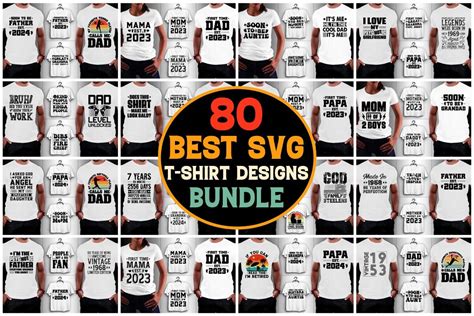 SVG T-Shirt Design Bundle 3 Bundle · Creative Fabrica