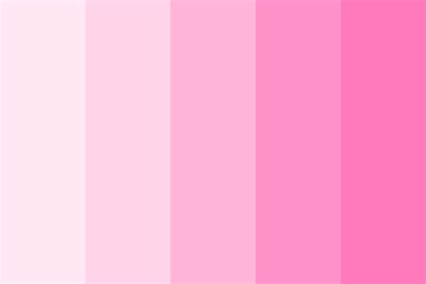 Flamingo Pink Color Palette