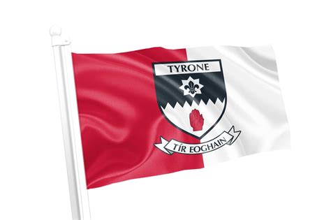 Tyrone County Crest Flag – Flags Ireland Prospect Design