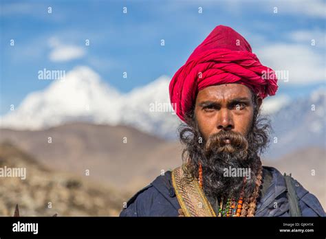 Nepal, Dhaulagiri, Yogi Stock Photo - Alamy