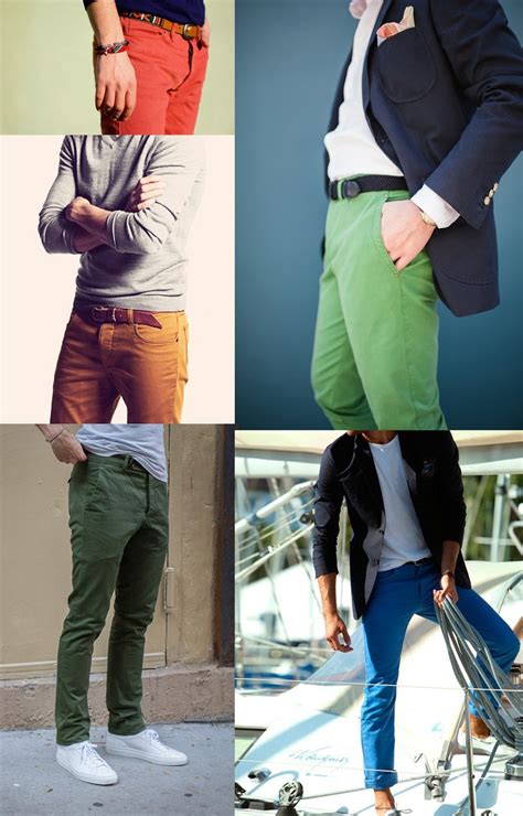 A Quaint Perspective: Trend Alert -Coloured Chinos: Men