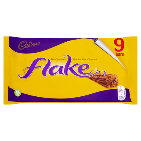 Cadbury Flake Chocolate Bar 9 Pack 180g | Multipacks | Iceland Foods