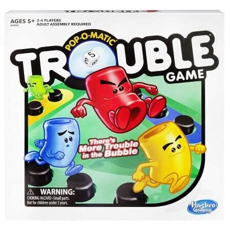 Trouble Board Game Review, Rules & Instructions