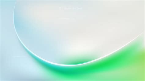 Blue Green and White Abstract Wavy Background Design