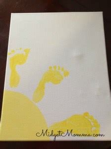 You Are My Sunshine Baby Memories DIY Canvas