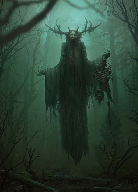 Pin by Richard Goodyear on witches | Scary art, Dark fantasy art, Dark creatures