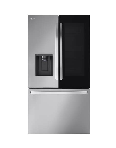 LG 26 cu. ft. Smart InstaView® Counter-Depth Max French Door Refrigerator (LRFOC2606S) | LG USA