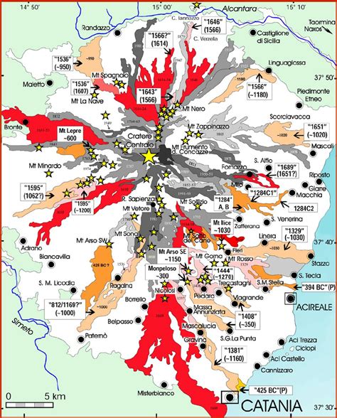 Etna Volcano On Map / Mount Etna Volcano, Italy: Map, Facts, Eruption ...