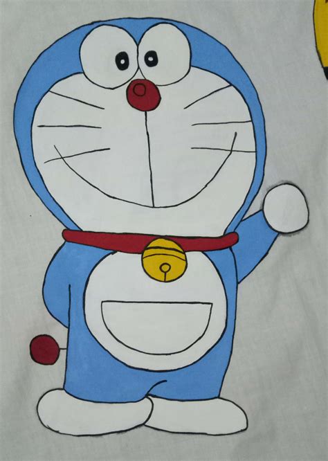 Doraemon Painting. | Doraemon, Smurfs, Painting